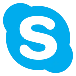 Skype Network Communication Internet Connection Conversation SVG Icon